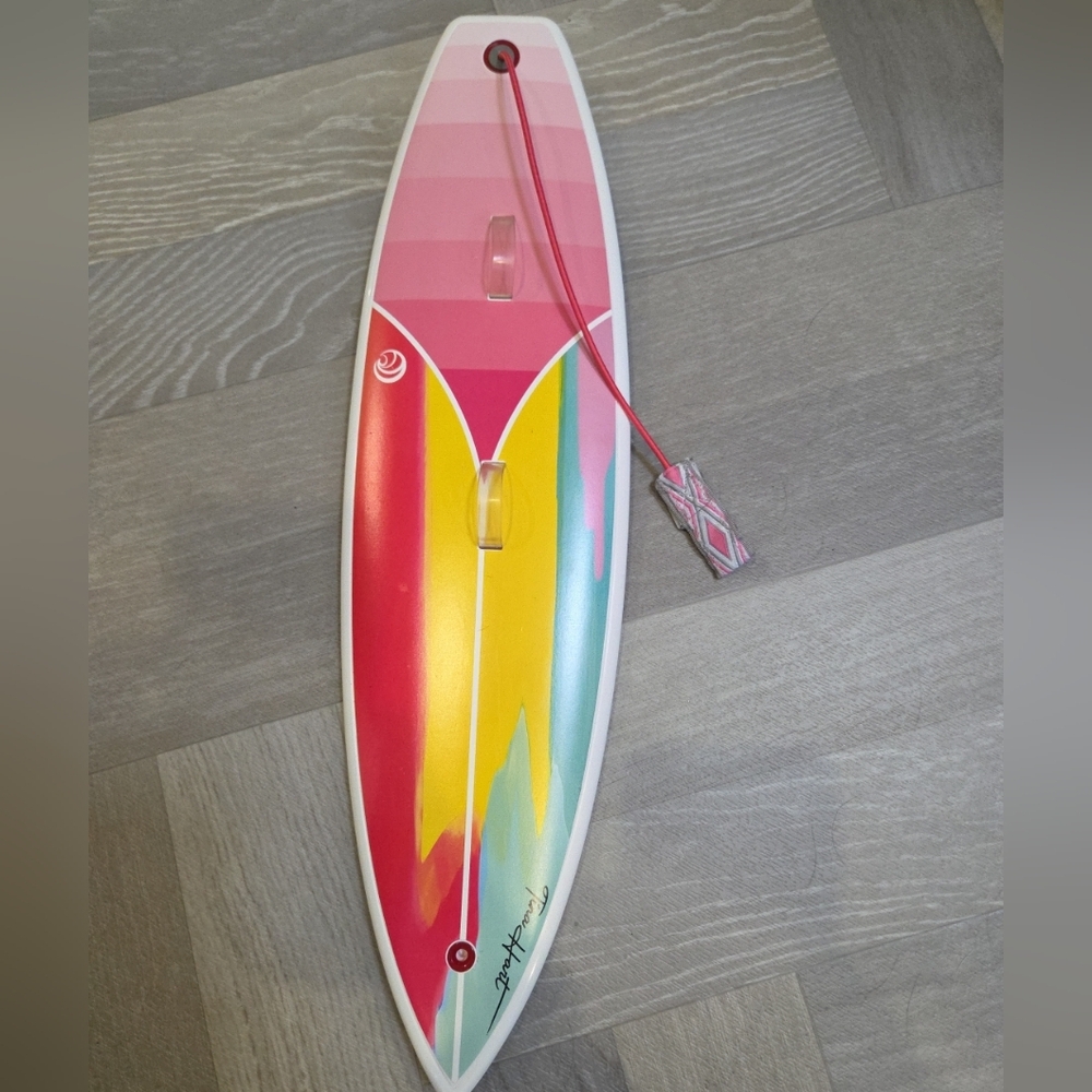 American Girl Joss's Surfboard With Leash 18" Retired Tina Hart Design